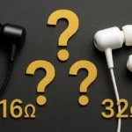 イヤホンのインピーダンスは16Ωと32Ωのどっちが最適？音質と相性を徹底比較
