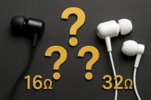 イヤホンのインピーダンスは16Ωと32Ωのどっちが最適？音質と相性を徹底比較