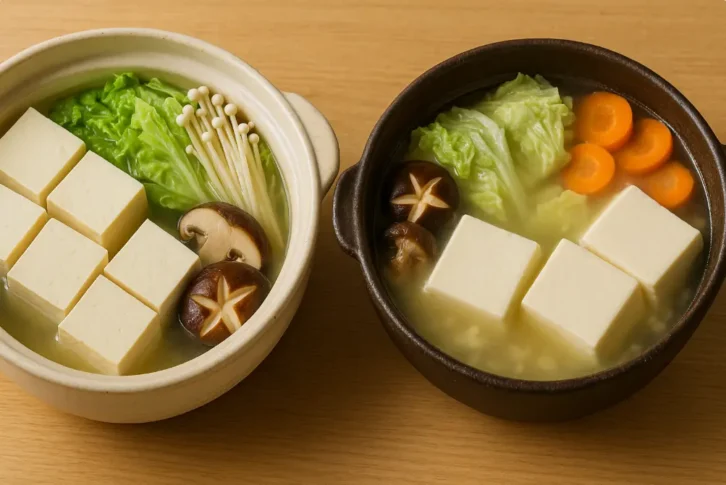 鍋豆腐の種類をわかりやすく紹介