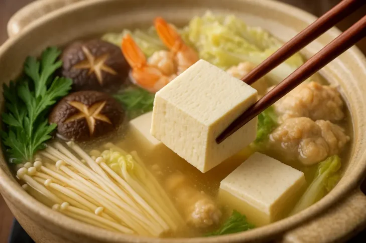 寄せ鍋にぴったりの豆腐の特徴
