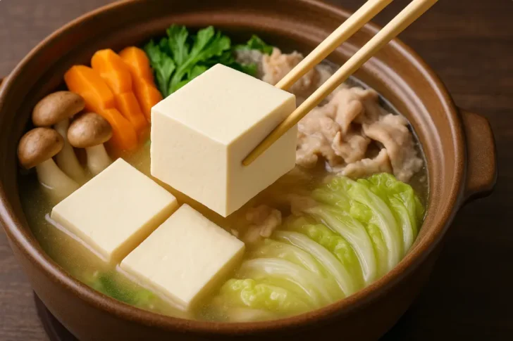 鍋の具材と豆腐の相性を考える