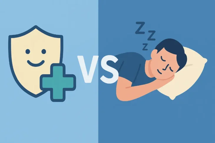 免疫と睡眠どっちがいいか