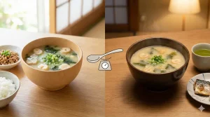 あさげとゆうげはどっちが美味しい？味の違いや塩分まで徹底比較