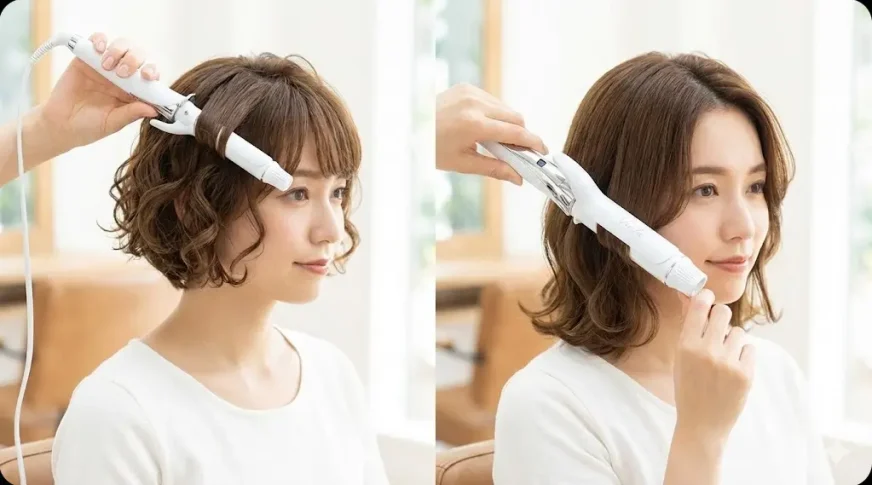 リファカールアイロン 26mmと32mmのどっちがショートヘアに最適か