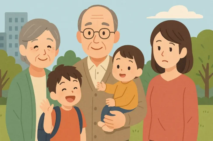 現代の祖父母に増える価値観