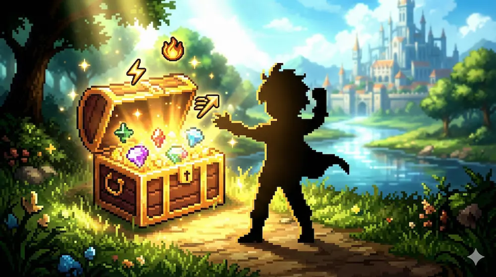 2からプレイを始める新規ユーザー向けのイメージ。進化した最新のHD-2D体験を象徴。