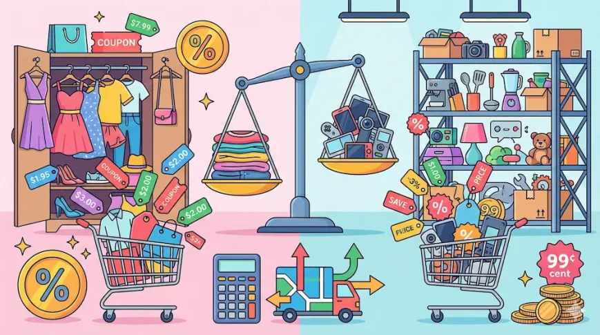 sheinとtemuはどっちが安い？価格差の実態