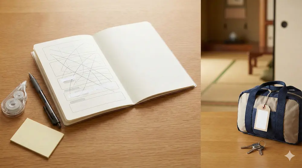 里帰り出産の住所記入について説明するイメージ画像