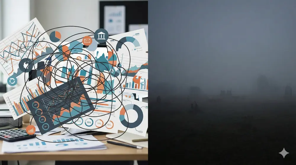 主観的な負担と物理的な見え方の違いを比較したイメージ画像