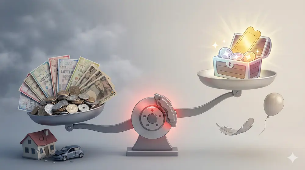 期待値と現実のギャップを冷静に捉えるためのイメージ画像