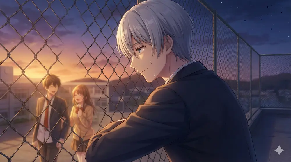 仁坂悠介の秘めた想いと切ない結末を象徴したイメージ画像