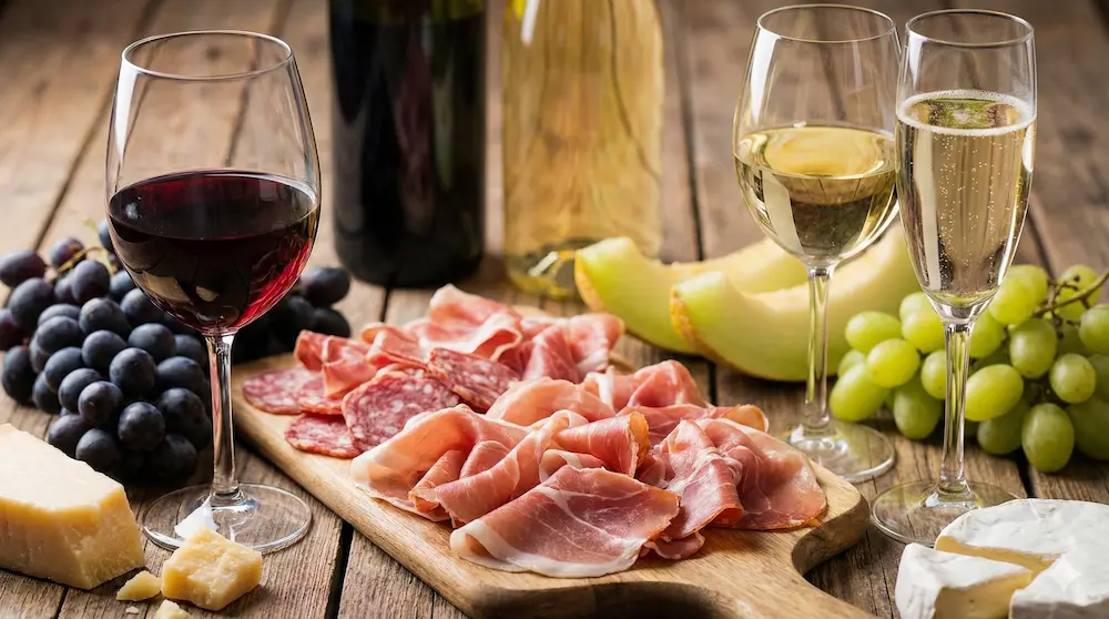 生ハムはワインの赤白どっちが正解か！初心者向け徹底ガイド大全