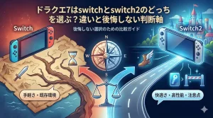 ドラクエ7はswitchとswitch2のどっちを選ぶ？違いと後悔しない判断軸