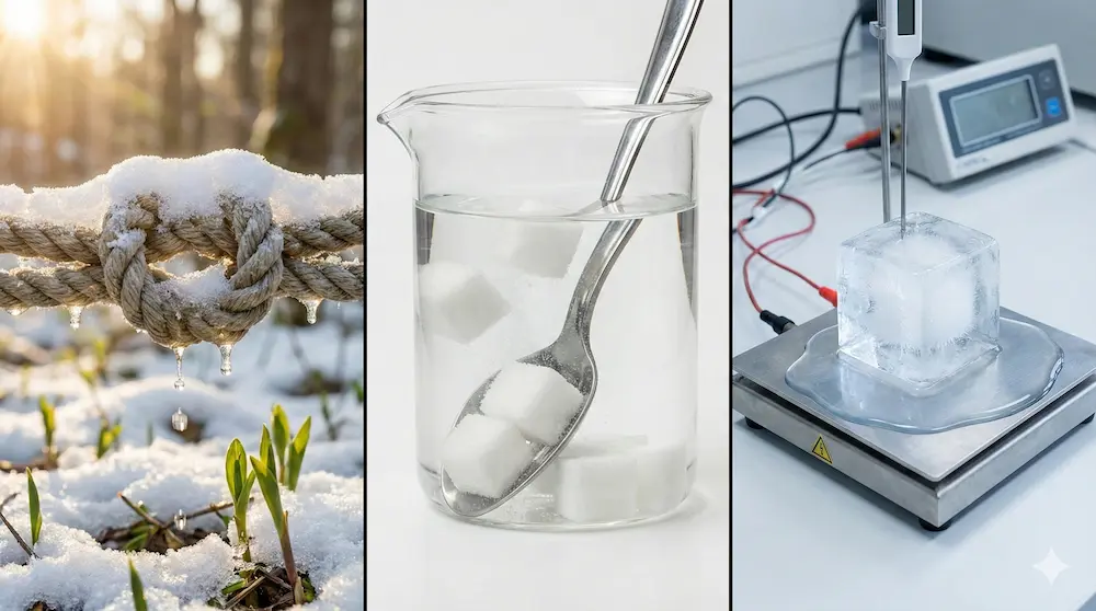 解・溶・融の漢字が持つ意味と成り立ちを解説するイメージ画像