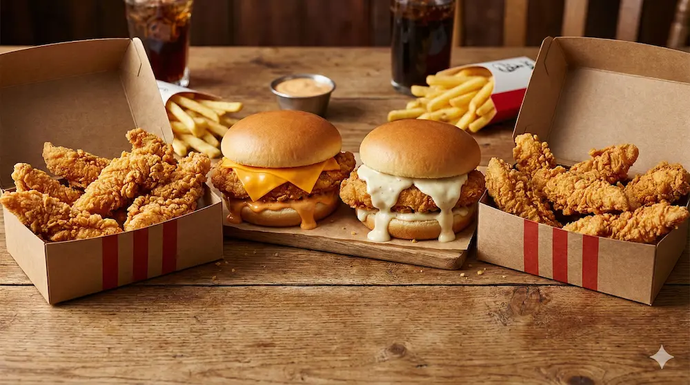 サイドメニューを組み合わせたお得な買い方のイメージ画像