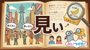 見ぃという言葉の正体！方言のニュアンスや商品名の秘密を解説